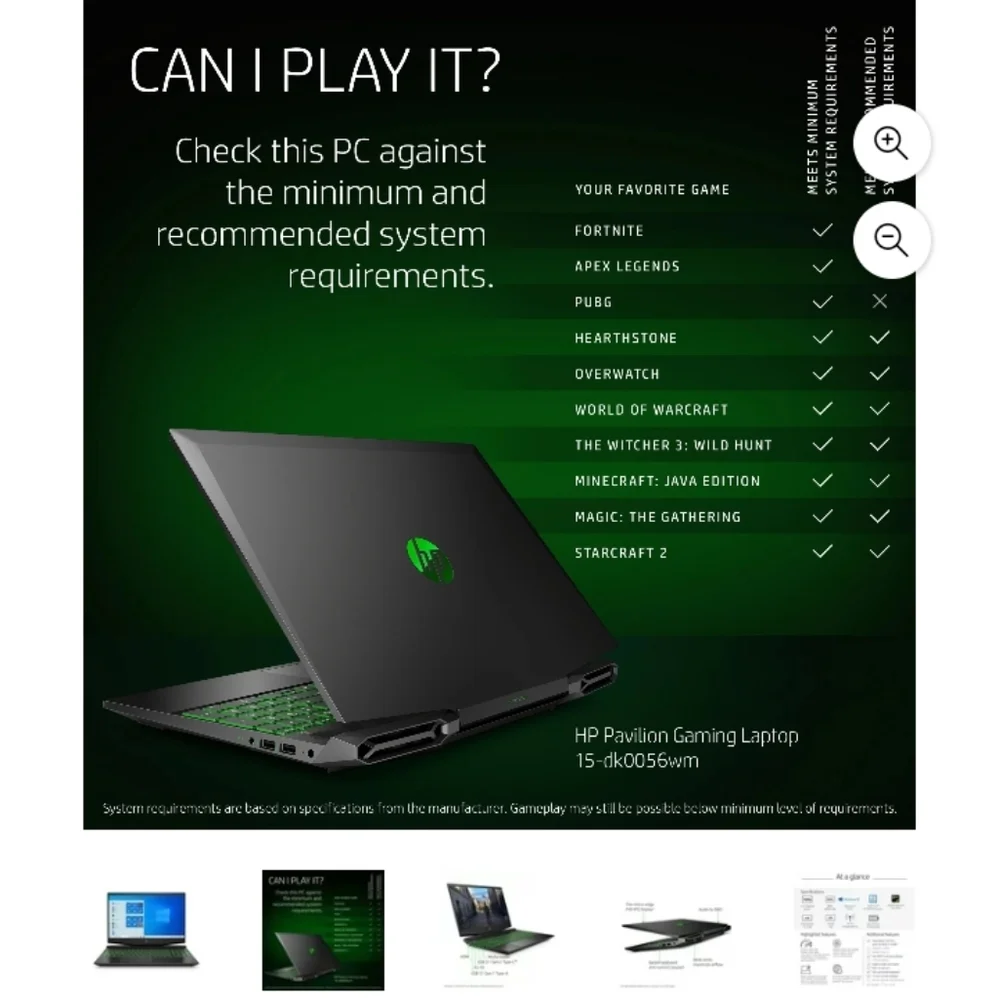 hp pavilion open for tech or gaming trades
